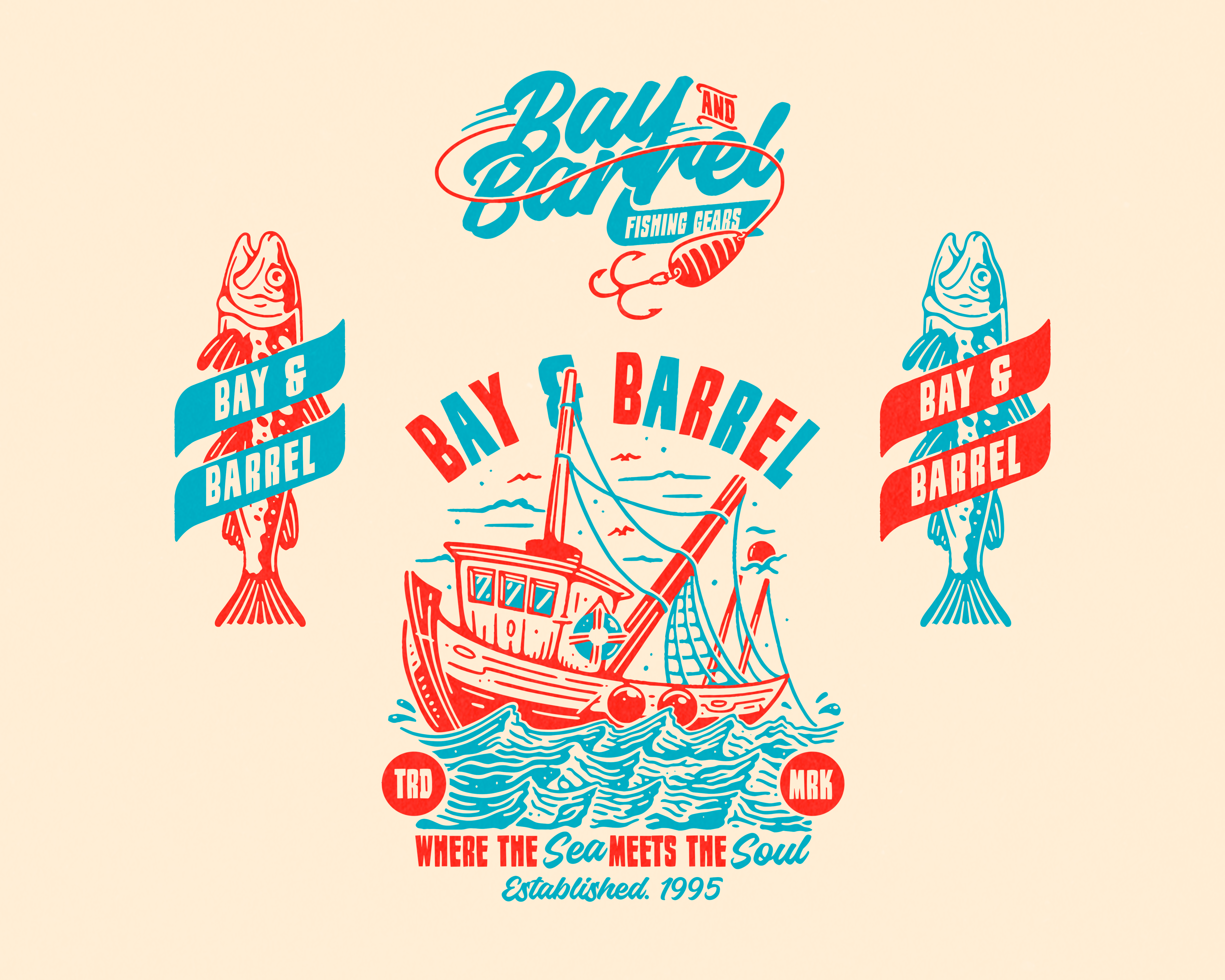 Example of Mascot Design & Brand Identity Package