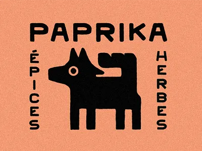 Paprika & Wolf - Spices packaging 03 animal patterns brand branding design graphic design illustration logo packaging packaging design paprika print print design spice branding spice packaging spices wolf wolf illustration wolf logo