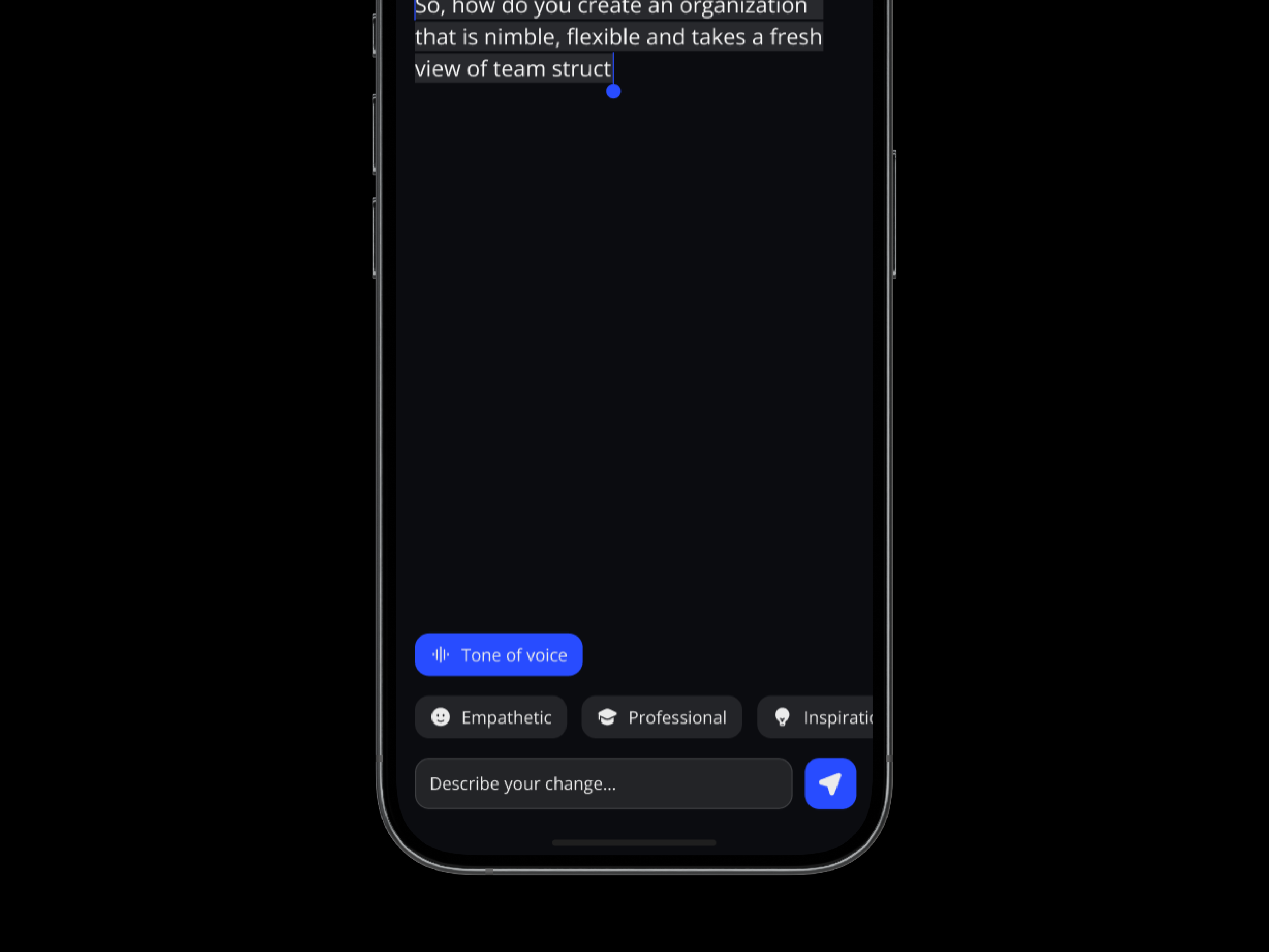 Notix – Animated Mobile & Desktop App for Smart, Fast Writing ai ai assistant ai chat app extension app preview artificial intelligence bot ui creative tools dark ui generative ai ios machine learning motion design productivity ui user experience user interface ux writing assistant writing tools