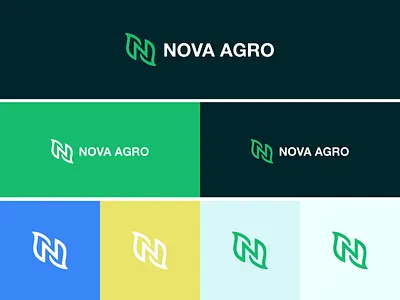 Nova Agro: Branding the Future of Sustainable Farming 3d brandidentity branding cleandesign digitalmockup ecodesign graphic design logo logodesign motion graphics novaagro smartfarming sustainabledesign thrillingtech ui