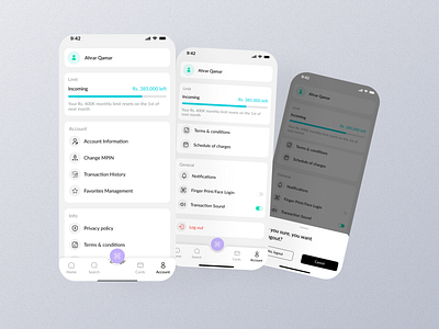 Setting Mobile App Ui app graphic design mobile screen setting setting app setting dashboard setting design setting details setting experience setting interface setting mobile setting option setting page setting screen setting ui setting view setting widget ui