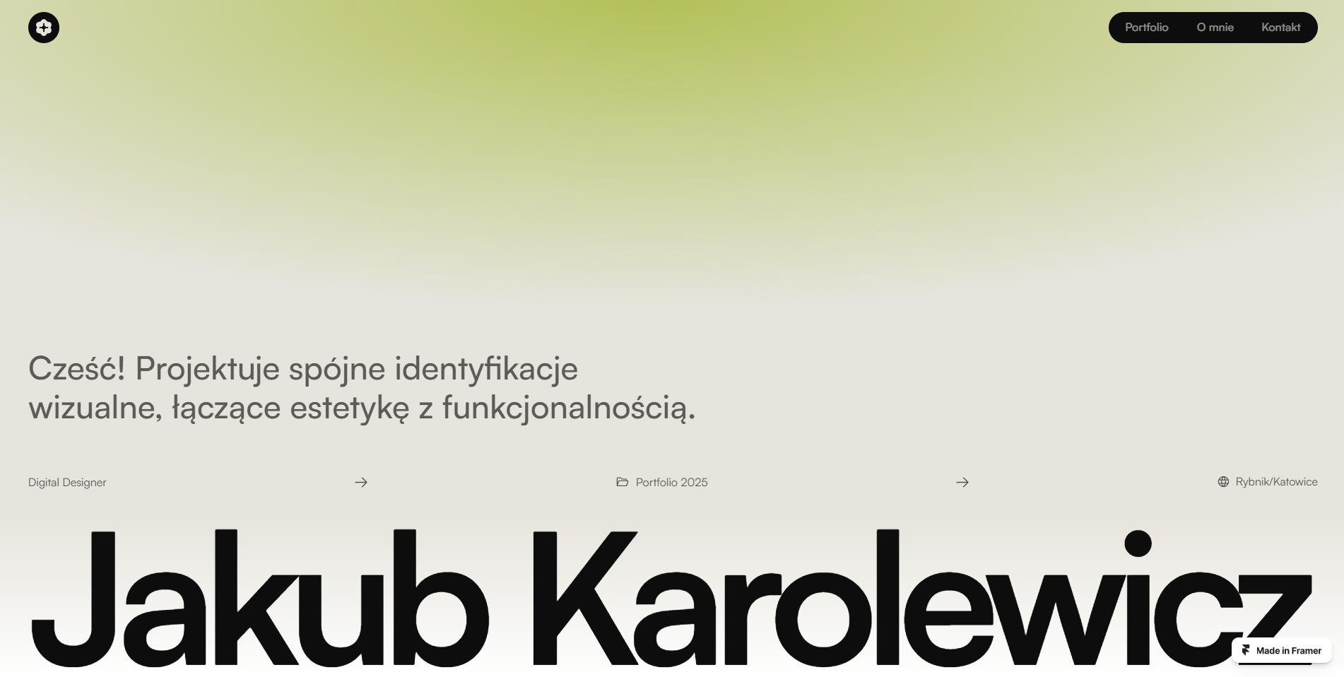 Personal portfolio website clean design landing page minimal minimalistic personal website portfolio typography ui ux web design