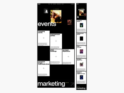 August Agency | Website Design and Development composition design minimal design minimalist website modern website ui uiux web development webdesign website