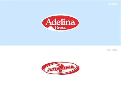 Adelina Gross Rebrand adelina adelina gross branding design graphic design logo rebrand