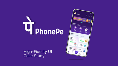 Payment App Revamped UI Design Case Study (PhonePe) app design atomic design methodology color palette design system iconography mobile app online payment app payment app prototype typography ui design user interface visual design