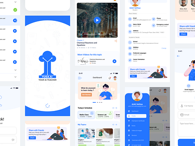 Learning App app app design app ui creative app design creative design creative ui education graphic design learningapp ui ui ux web design