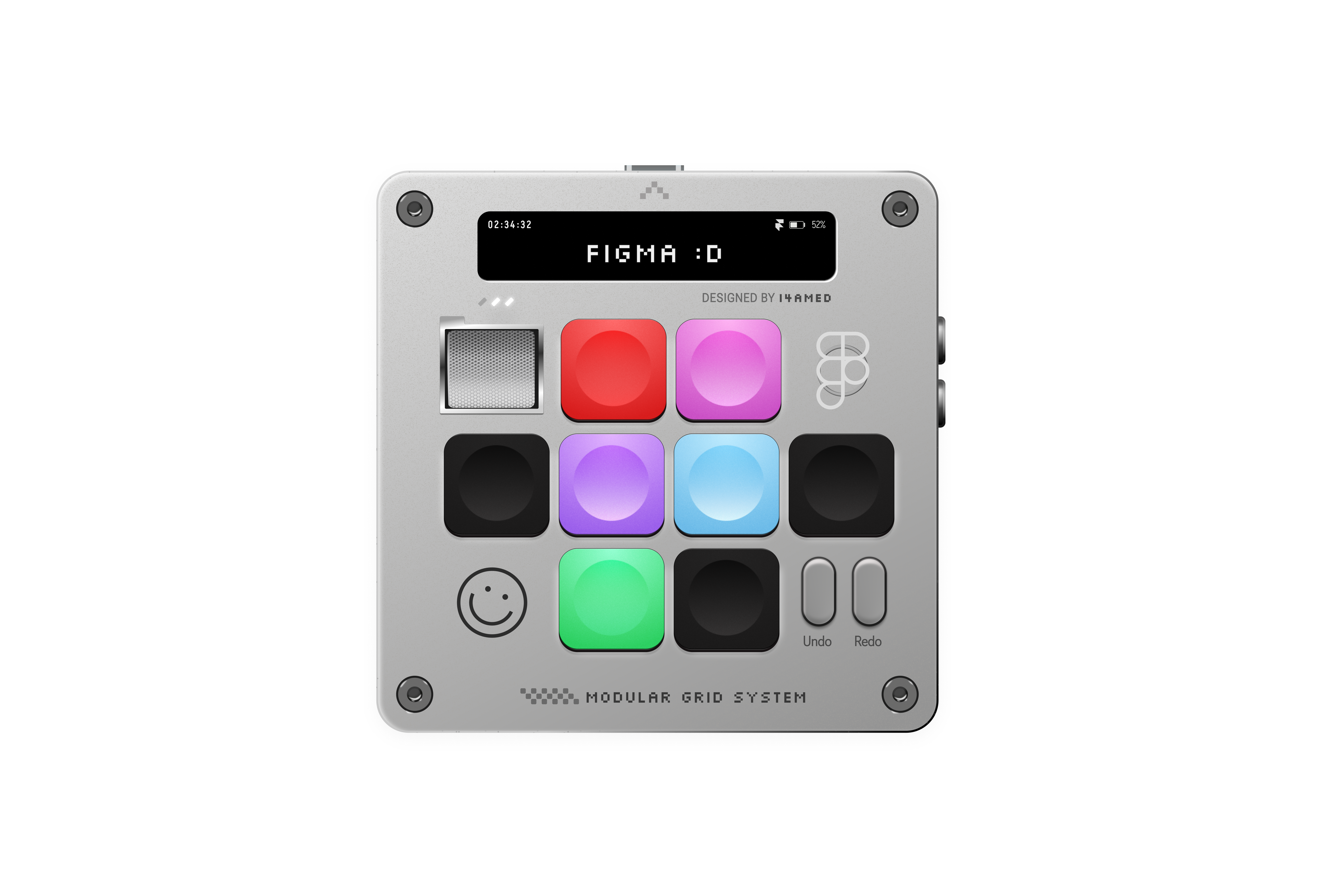 Mechanical Macro-Pad Design consept design graphic design illustration macro pad ui