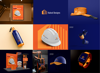 BRAND IDENTITY FOR KABOD DESIGNS billboard design brand brand design brand identity branding logo logo design logo designer logo mark logodesign mockup mockup designer package designer uiux uiux designer