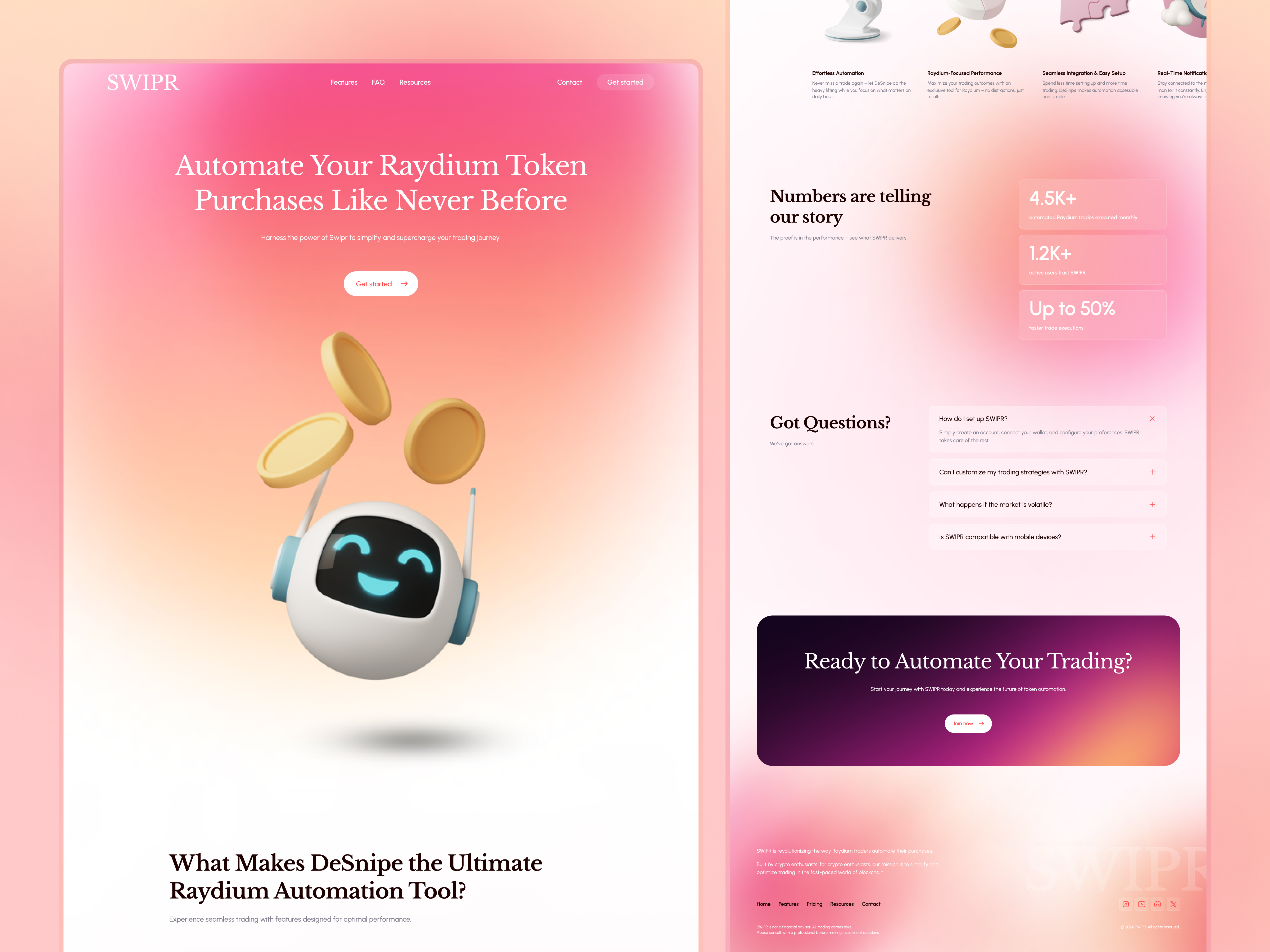 Example of Landing Page Design