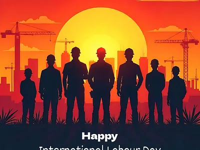 International Labour Day-2025 Exclusive Graphic Design Bundle! internationallabourday labourday labourday2025 worker workersday workersday2025