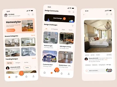 Interior Mobile App Design app app design app ui design furniture store home decor home design interior interior architecture interior design interior docer interior shop mobile app design minimal minimalist mobile app mobile app design mobile design product design ui