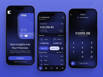 Finance App figma financeapp mobile ui uidesign