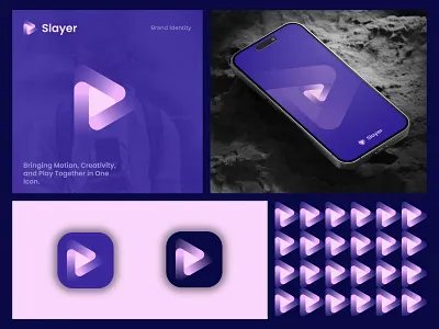 Play Logo, Triangle Logo. app logo branding logo logo design logo designer modern logo play logo tringle logo