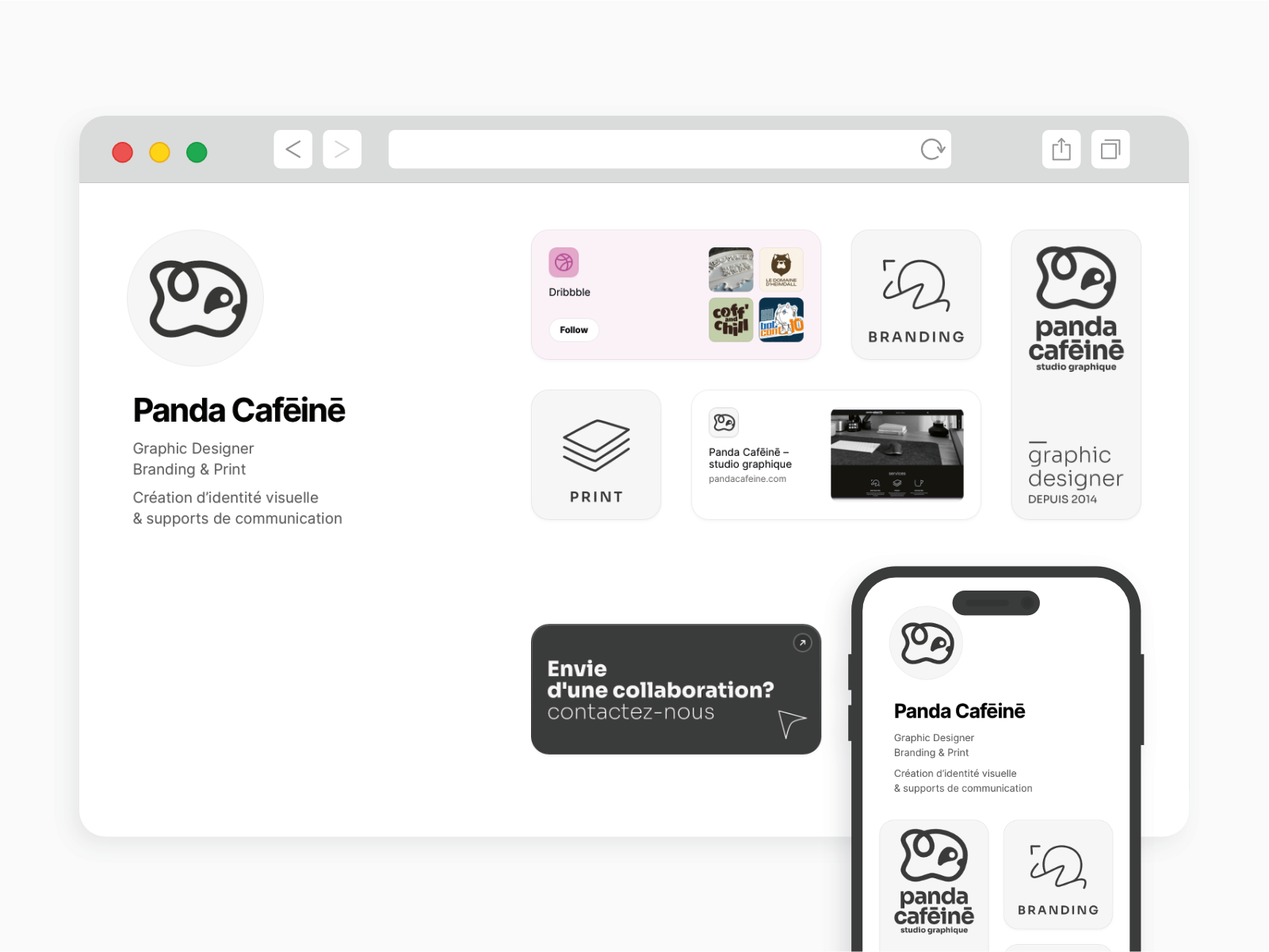 Example of Page Bento