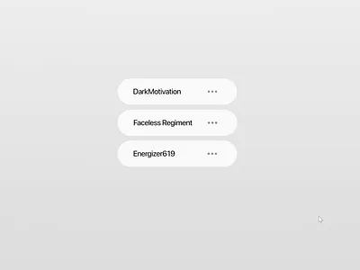 Voice Chat Design Exploration brand design microinteraction motion design web design