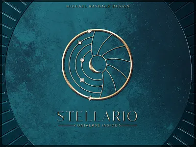 Night Sky Logo Design branding celestial cosmic design elegant feminine graphic design logo luxury minimalistic moon nature night sky star woman