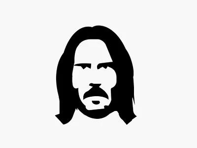 Keanu Reeves portrait css drylikov html image logo portrait sass scss web
