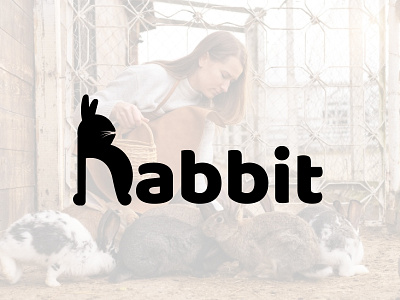 Rabbit Logo logo design illustrator