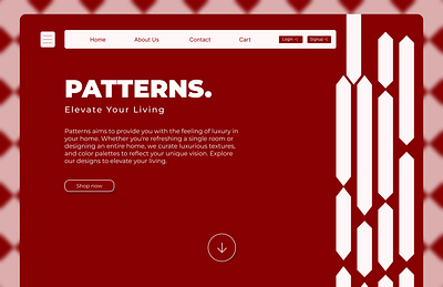 Interior Design website UI Design design figma interiordesign ui uiux design ux website design