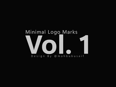 Minimal Logo Marks brandidentity branding businesslogodesign companylogo ecommercelogo elegantlogo logodesigner minimalistlogo modernlogo realestatelogo saaslogo websitelogo