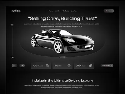 Car Dealership Website UI/UX Design by ExpertSquad car selling website car web car website car website behance car website concept car website design car website designs car website dribbble cars website mobileappdesign moderndesign responsivedesign uidesign uiuxdesign uxdesign vehicle website