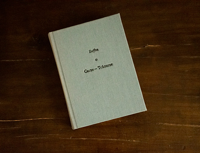 Bajka o Carze—Tekturze bookbinding design typography