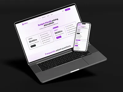 Simple, Clean & Conversion-Ready Pricing UI 💳 figma figma design figma website marketplace ui website ui ux website ui ux design