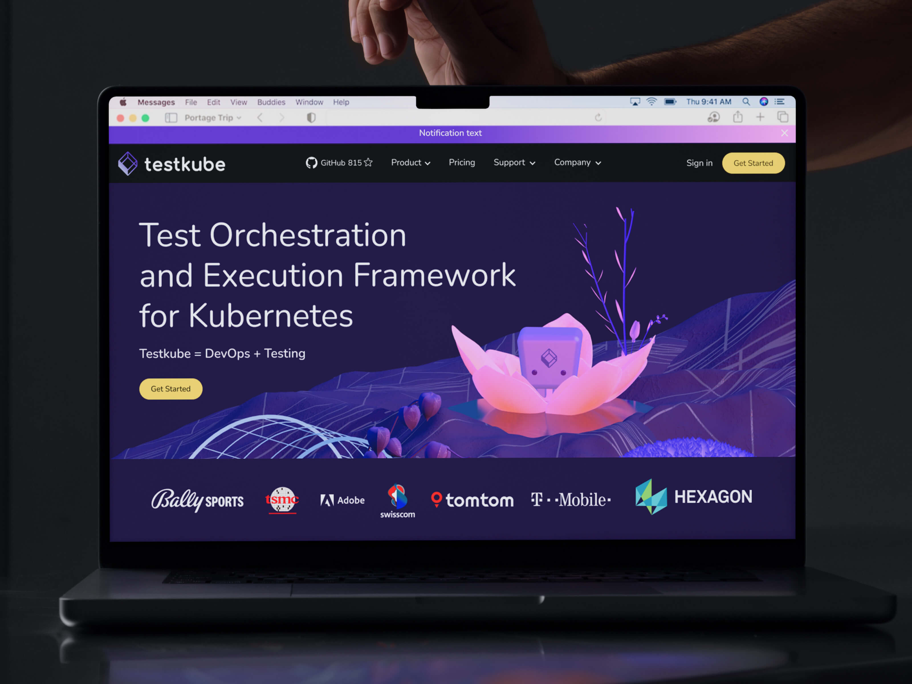 Example of Custom Web Design & Webflow Development