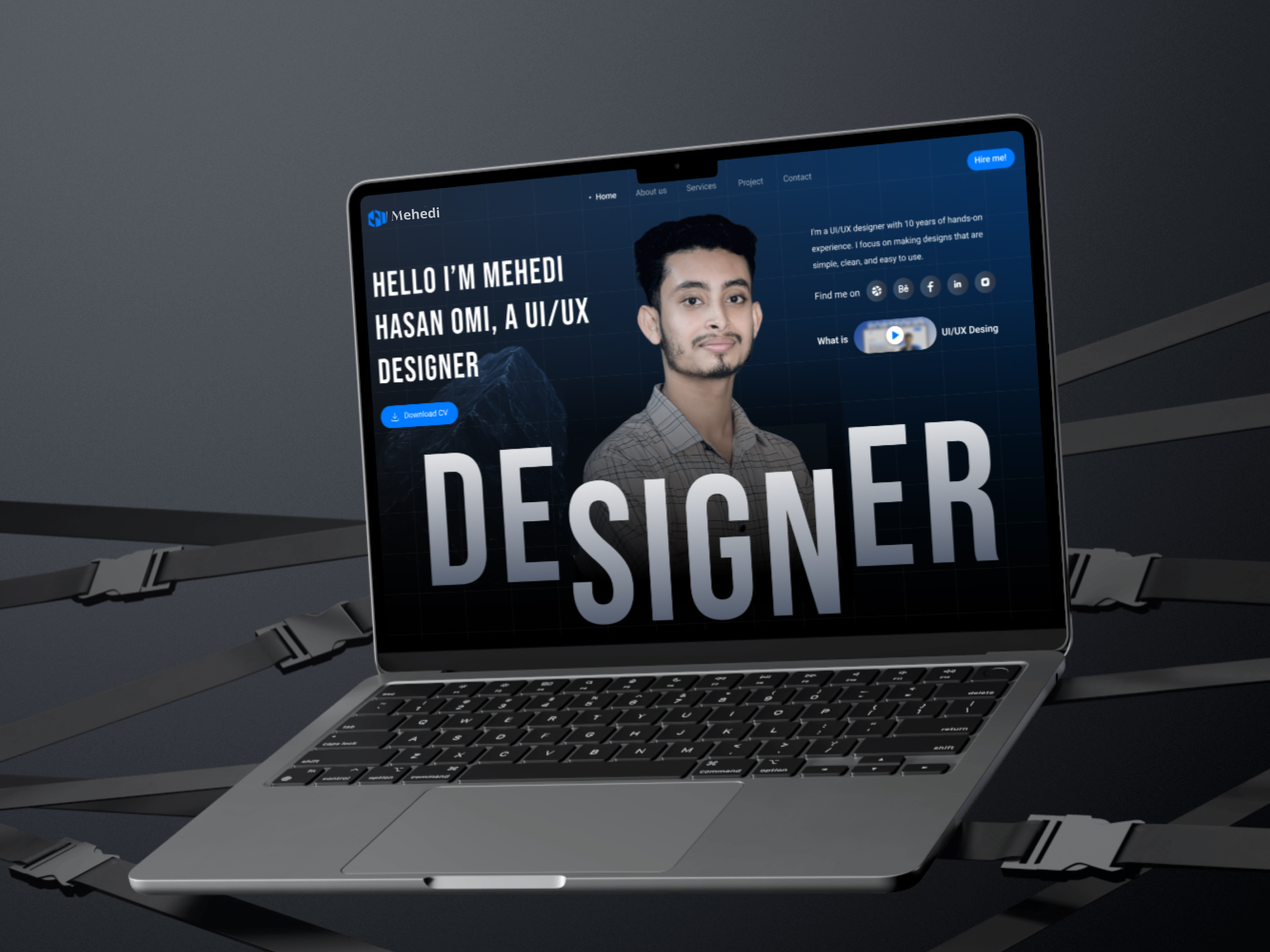 Personal Portfolio UI/UX Design by ExpertSquad by Expert Squad - UI UX ...