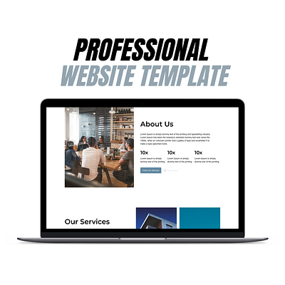 Professional Website Template | Indive Digital graphic design ui website design website template