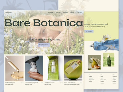 Skincare is healthcare✨🧖‍♀️ beauty website branding e commerce feminine branding luxury modern skincare website