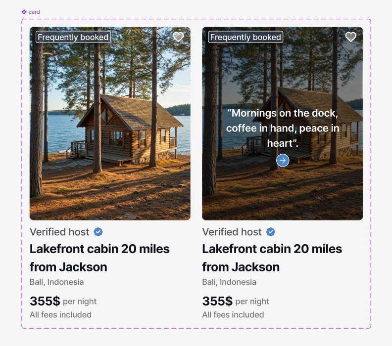 Training on a booking website animation motion graphics ui