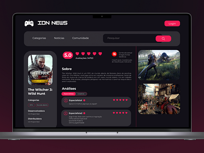 IDN News - desktop 2 design ui ux