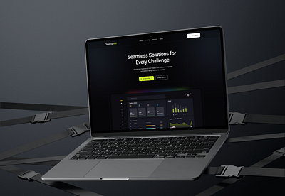 Saas-Landing page Design landing page mobile ui design responsive design ui design ux design web design