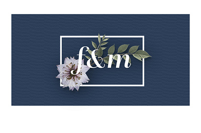 f&m body care logo (fictional) graphic design illustrator logo design personal care brand photo retouching photoshop