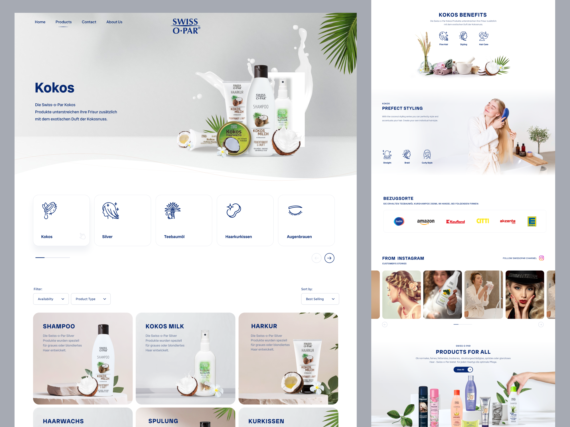 Example of E Commerce Website Design & Development