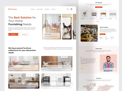 Furnivio Furniture Web Design ardesign design ecommerceui furniture furnituredesign homedecor interiordesign retailux ui ux uxdesign web design webdesign