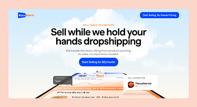 Dropshipping Platform design graphic design illustration typography ui