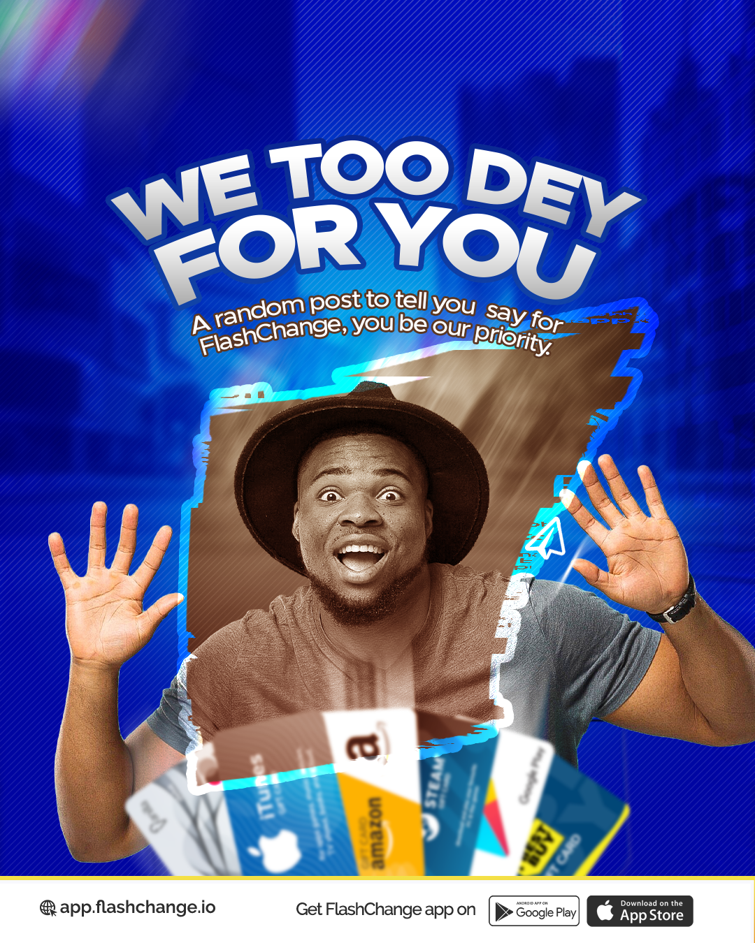 "We Too Dey for You" - A fusion of marketing and culture dribbbleafrica