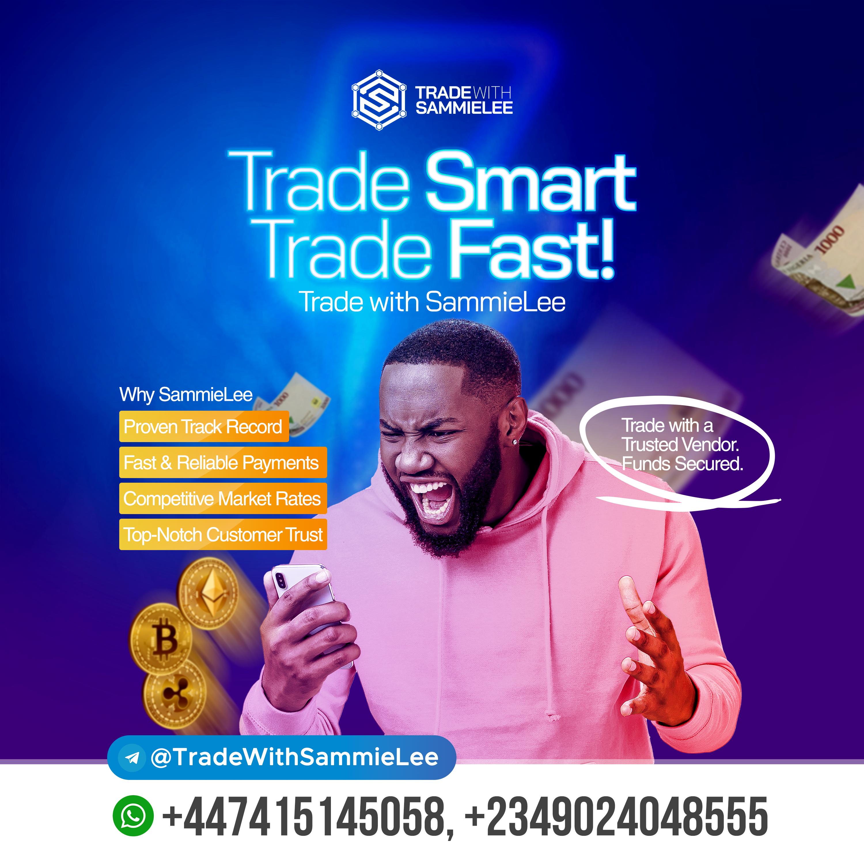 Trade Smart, Trade Fast – Ad Campaign digitalcurrency