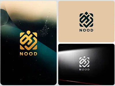 Arabic Logo Design: Nood arabic brand arabic brand mark arabic icon arabic logo arabic typography branding calligraphy logo islamic logo logo media logo modern arabic logo nood logo typography