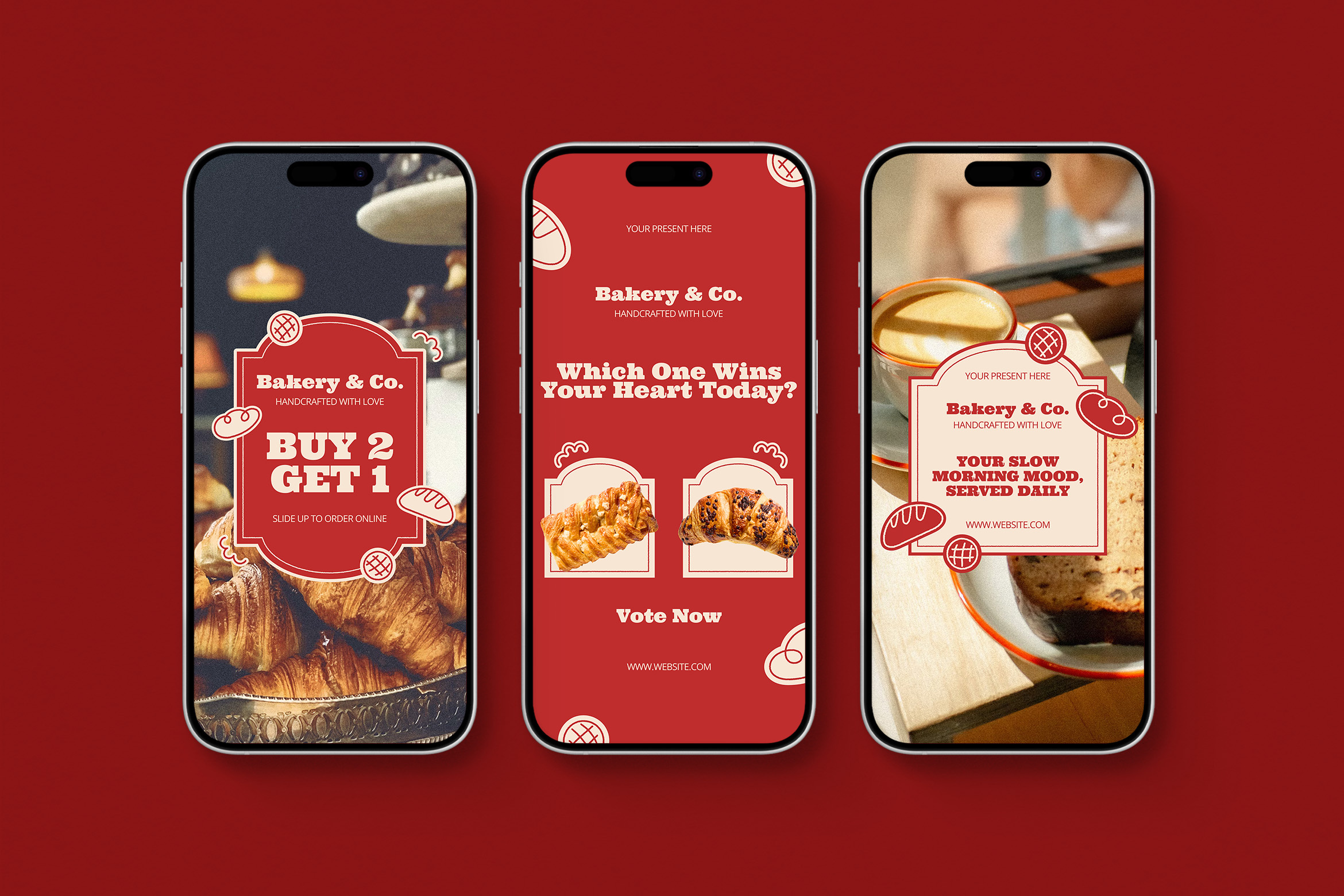 Bakery Instagram Templates - Bagut bakery bread graphic design instagram instagram post instagram story instagram template post promotion social media social media template story