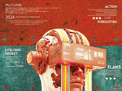 Future graphic design poster