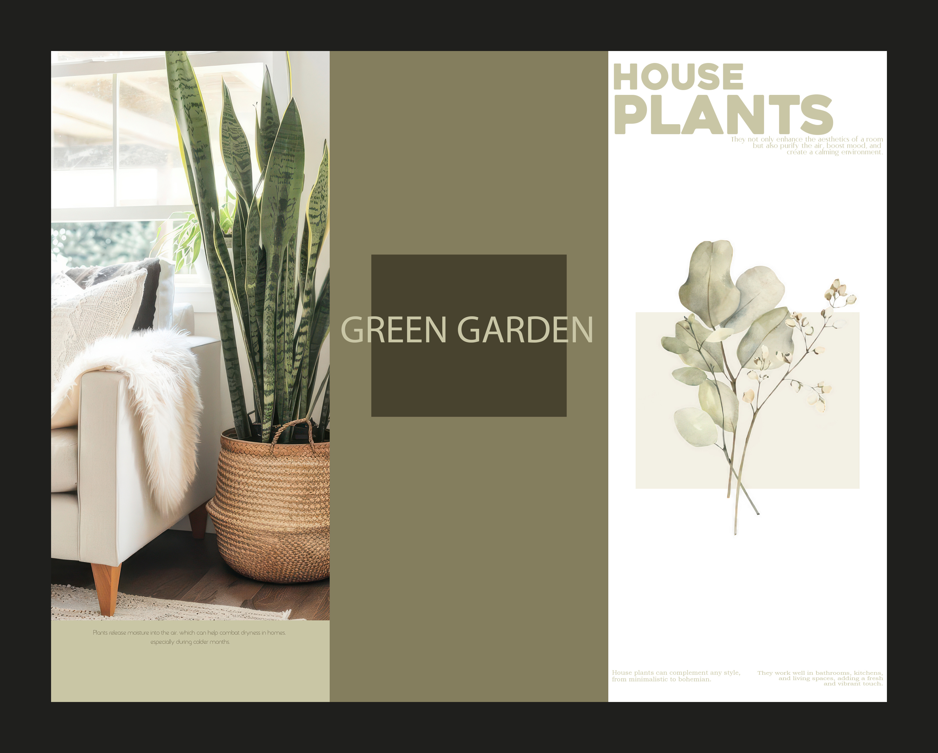 Green Garden graphic design