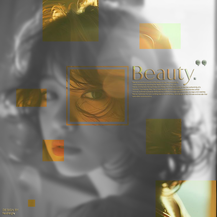 Beauty graphic design