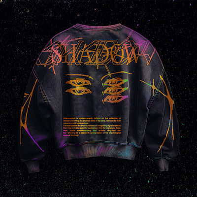 'Sweat Shirt' Monster graphic design