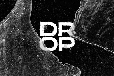 Drop graphic design