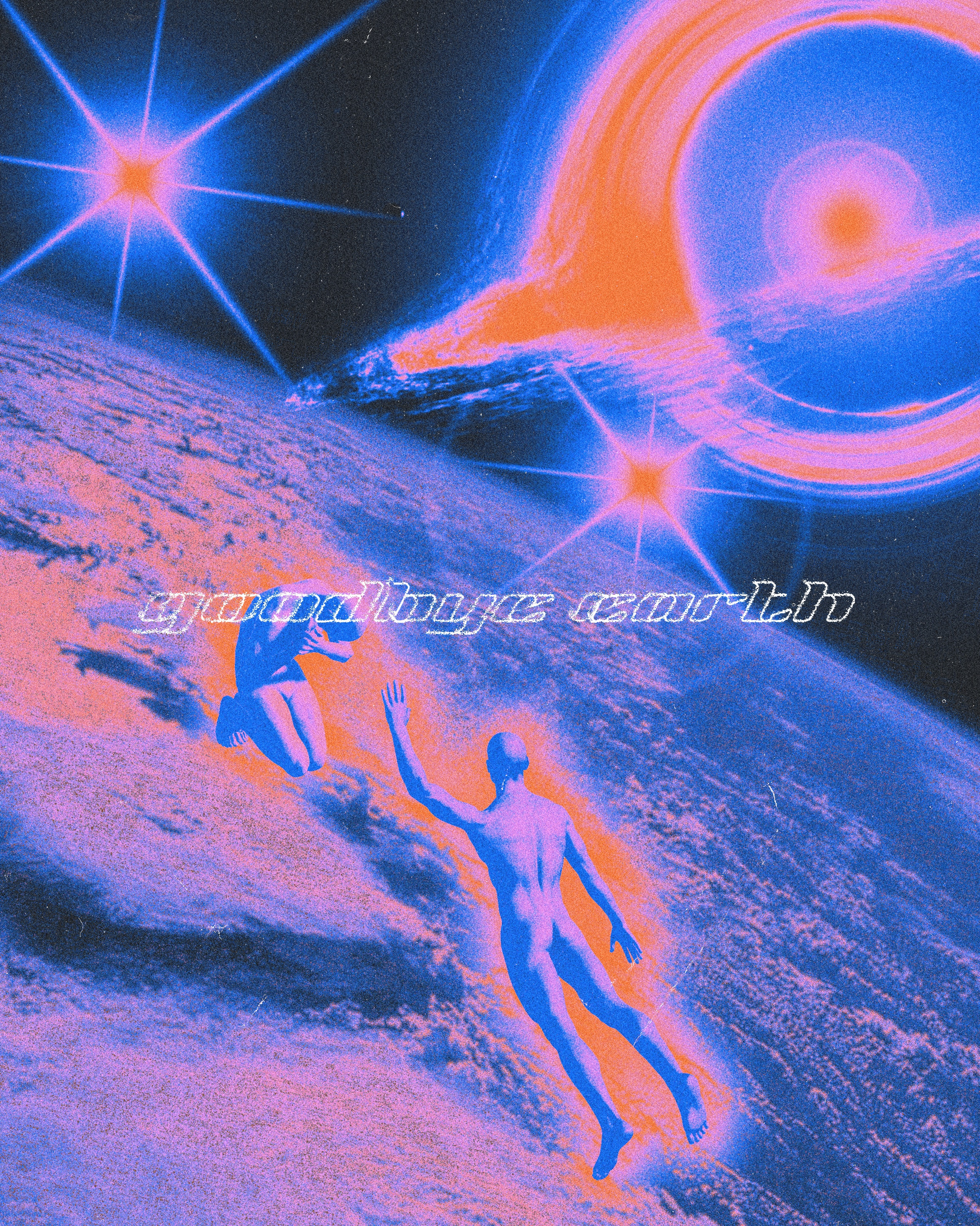 Goodbye Earth graphic design poster