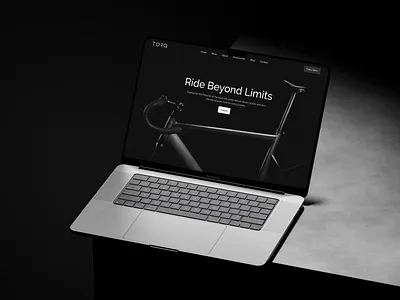 TORQ bicycle landing page mobile ui ui ux web web design website website design