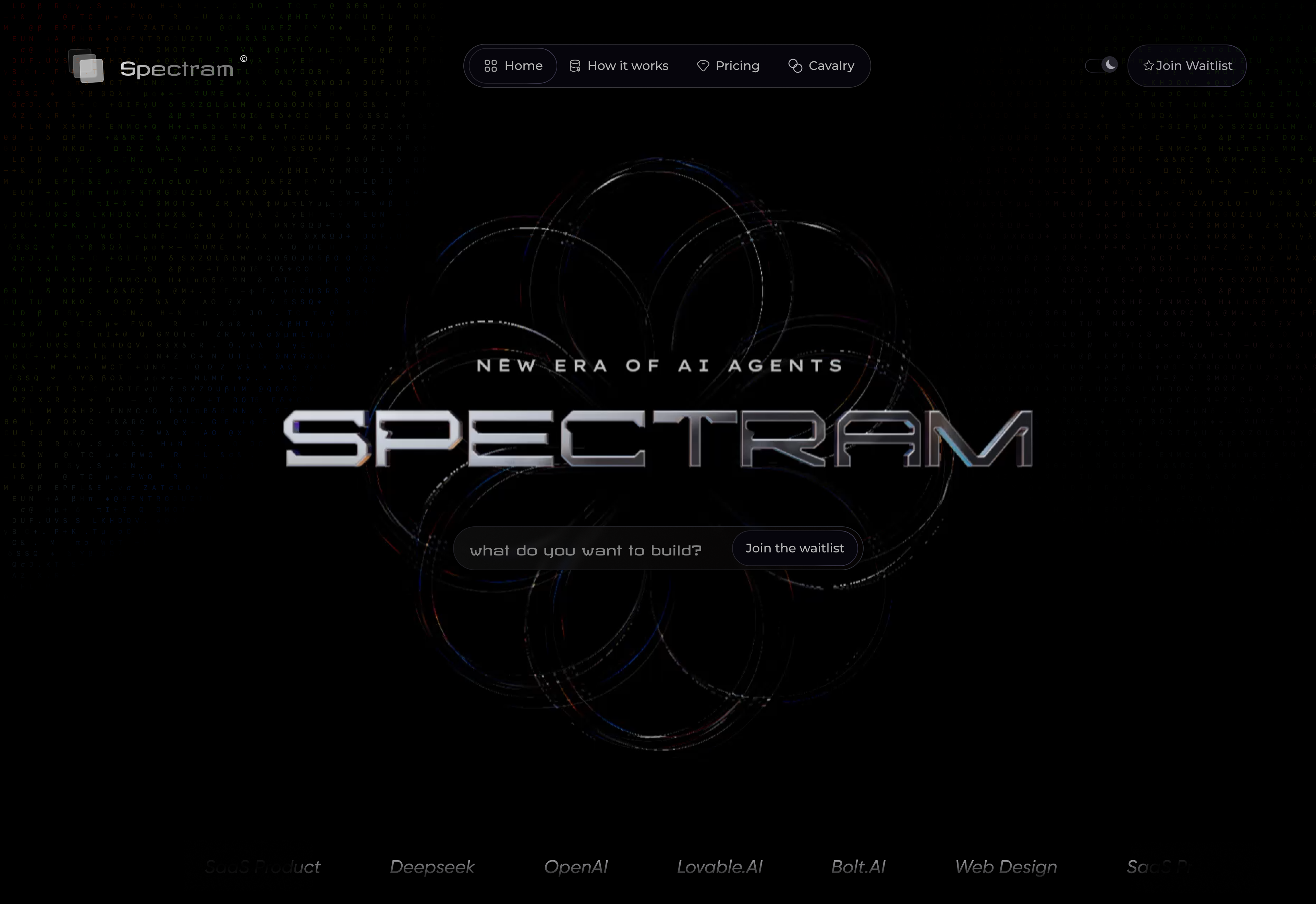 AI Agent Landing Page 3d animation branding graphic design motion graphics ui